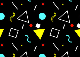 多彩几何图案背景