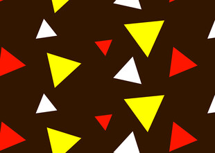 多彩三角几何图案背景