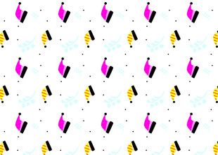 多彩几何图案无缝背景