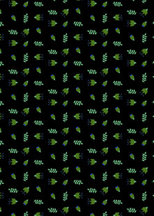 黑色背景的绿色几何图案