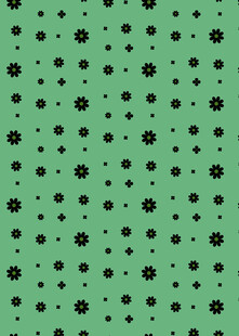 绿色底黑色圆点图案背景