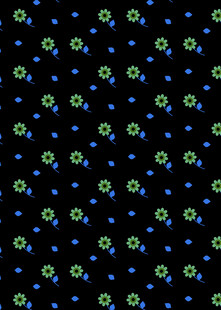 黑色底多彩圆点图案背景