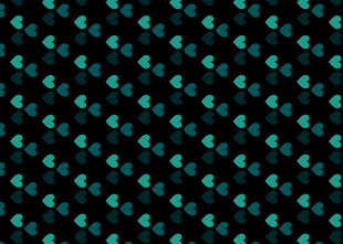 蓝绿色点状几何图案背景