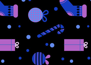 趣味几何图案装饰元素