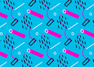 蓝粉几何图案无缝背景