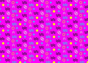 多彩几何图案背景纹理