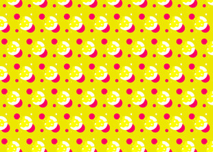 黄色背景柠檬图案纹理