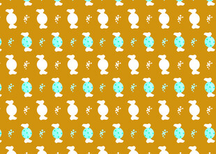 可爱糖果图案背景纹理