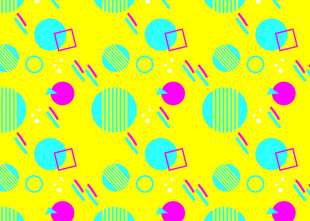 多彩几何图案背景纹理