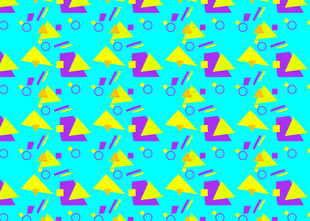 多彩几何图案背景