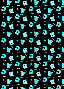 蓝黑几何图案背景纹理