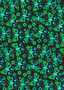 绿色抽象花纹图案背景