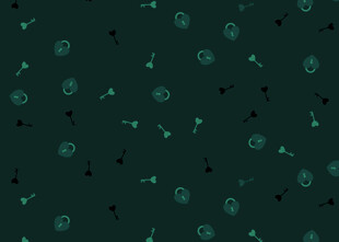 深绿底色的简约图案纹理