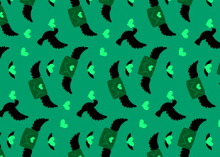 绿色豌豆图案背景纹理