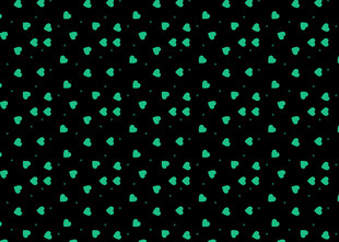 绿色点状黑色背景图案