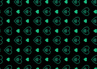 黑色底绿色几何图案纹理