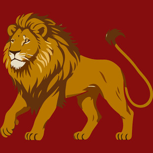 威风凛凛的雄狮