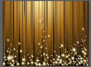 金色闪光垂帘背景图