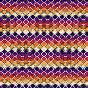 多彩几何菱形图案纹理