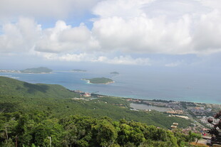 三亚俯瞰山海美景