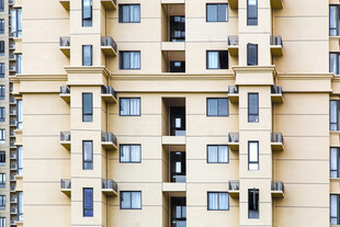 高层住宅外立面景观