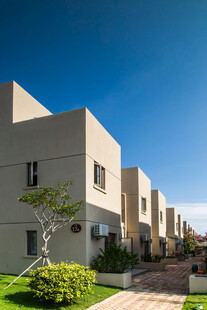 现代风格联排住宅外观