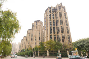 城市高层住宅区景观