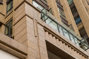 现代建筑外立面局部景观