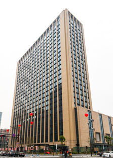 城市中的现代化高层大楼