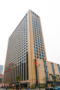 现代高楼大厦外观景象