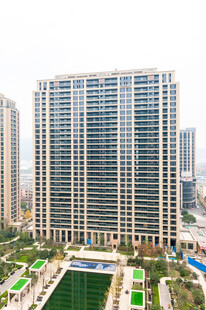 现代高层住宅景观