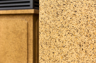 棕黄色墙面纹理特写