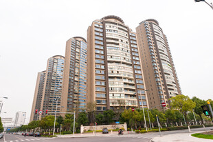 高层住宅群 现代城市风景