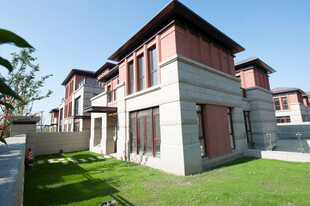 联排别墅户外景致展示