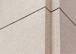 墙角黑线装饰细节特写