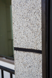 仿石漆墙面细节展示