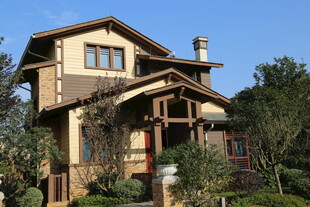 美式风格独栋别墅外观