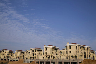 欧式风格联排别墅建筑群