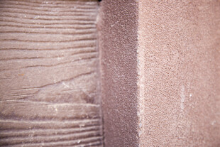 浅棕纹理皮革细节特写