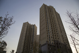 高层住宅楼景观