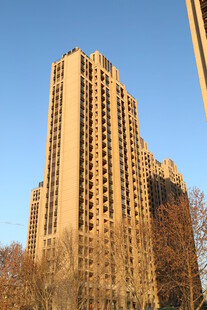 高层住宅楼景观