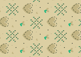 几何图案复古风背景纹理