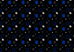 蓝色波点纹理图案