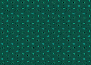 深绿底点缀浅色小圆点图案