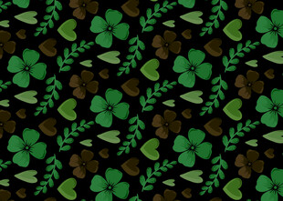 绿色植物图案背景纹理