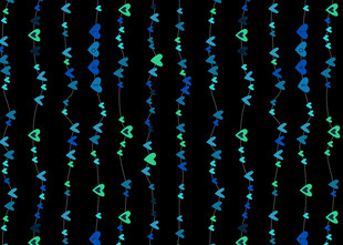 蓝绿相间抽象图案背景