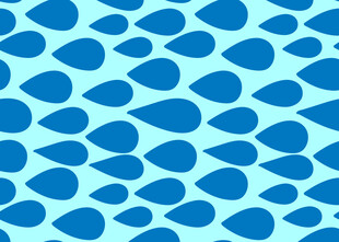 蓝色水滴图案背景纹理