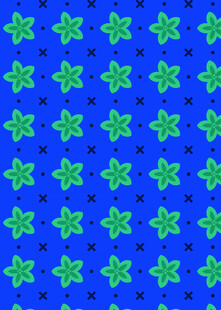 蓝色背景星星图案纹理