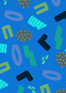 多彩几何图案背景纹理