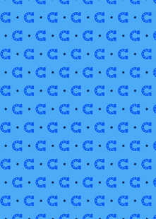 蓝色圆形图案背景纹理